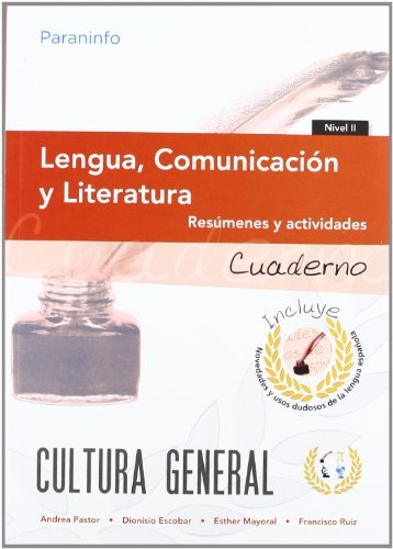 Cuaderno de trabajo. Lengua, Comunicación y Literatura. Nivel 2, de ESCOBAR , DIONISIO | portada del libro
