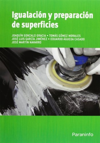 Igualación y preparación de superficies, de ÃGUEDA CASADO, EDUARDO | portada del libro