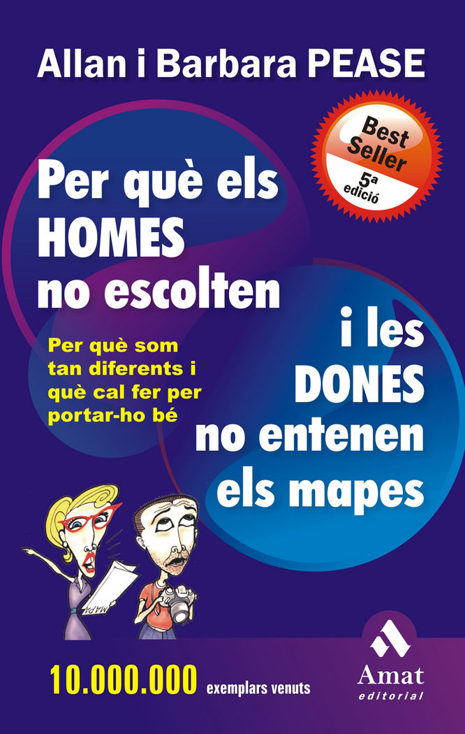 Per què els homes no escolten i les dones no entenen els mapes, de Pease, Barbara | portada del libro