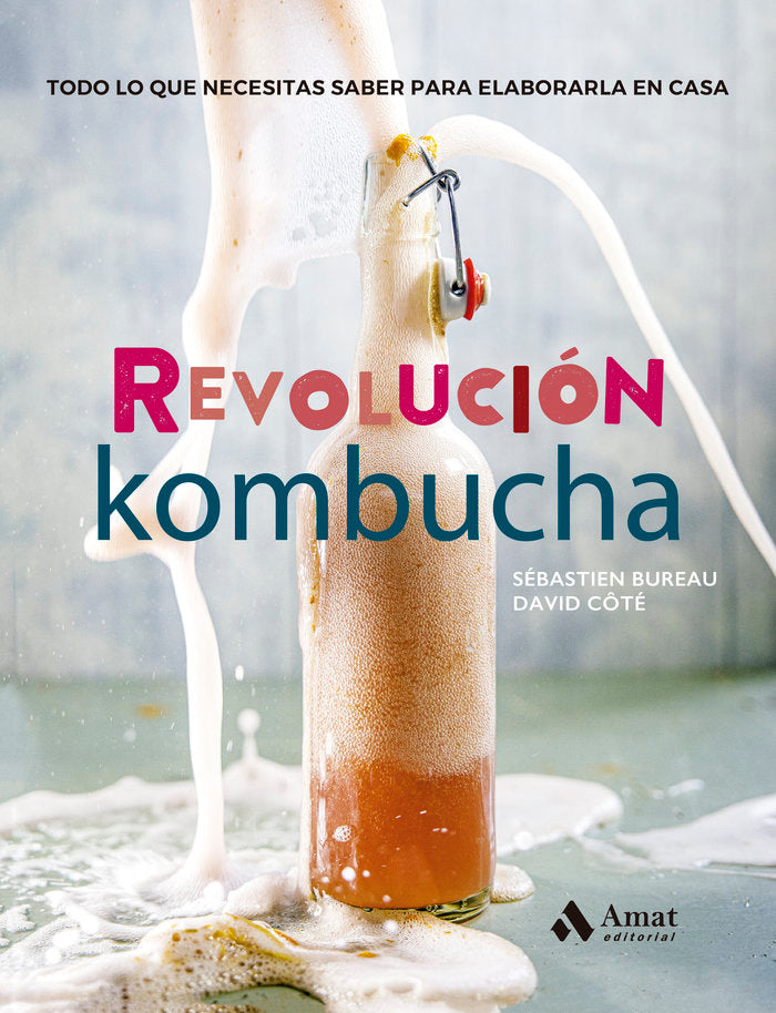 REVOLUCION KOMBUCHA, de BUREAU | portada del libro
