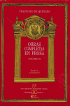 Obras completas en prosa. Volumen III: Escritos históricos y políticos ., de Quevedo, Francisco de | portada del libro