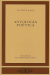 Antología poética ., de Gaos, Vicente | portada del libro