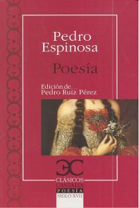 Poesía, de Espinosa (Siglo XVII), Pedro | portada del libro