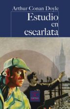 ESTUDIO EN ESCARLATA, de Arthur Conan Doyle | portada del libro