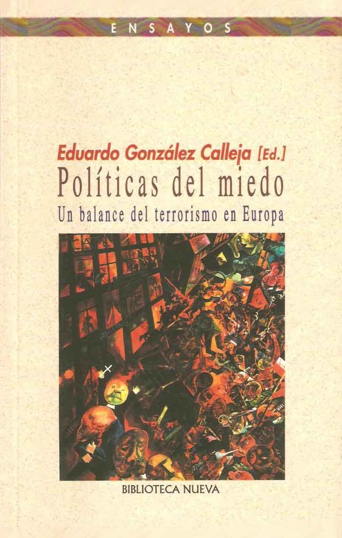 Políticas del miedo, de VV. AA. | portada del libro