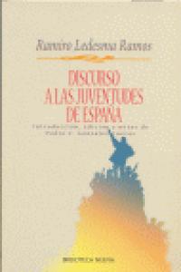 Discurso a las juventudes de España, de Ledesma Ramos, Ramiro | portada del libro