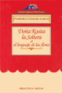 Doña Rosita la soltera o el lenguaje de las flores, de Federico García Lorca | portada del libro