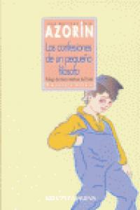 Las confesiones de un pequeño filósofo, de Martínez Ruiz, José (Azorín) | portada del libro