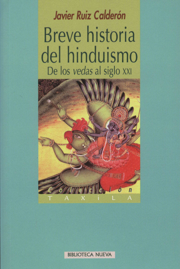 Breve historia del hinduismo, de Ruiz Calderón, Javier | portada del libro