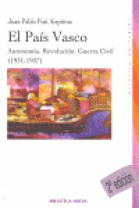 El País Vasco. Autonomía. Revolución, de Juan Pablo Fusi | portada del libro