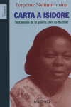 Carta a Isidore, de Nshimirimana, Perpetua | portada del libro