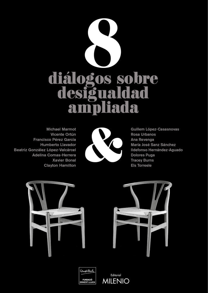 8 DIALOGOS SOBRE DESIGUALDAD AMPLIADA, de AA.VV. | portada del libro