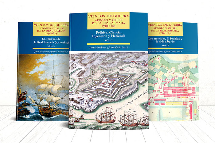 Vientos de Guerra. Apogeo y crisis de la Real Armada. 1750-1823, de MARCHENA,JUAN | portada del libro
