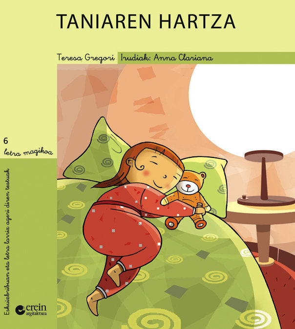 Taniaren hartza, de Teresa Gregori | portada del libro