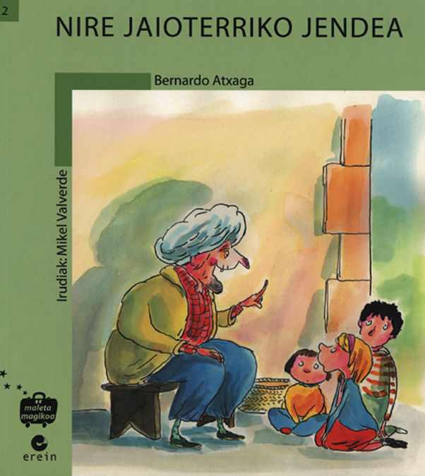 Nire jaioterriko jendea, de BERNARDO ATXAGA | portada del libro