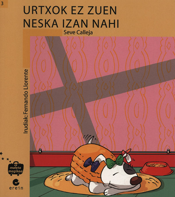 Urtxok ez zuen neska izan nahi, de SEVE CALLEJA | portada del libro