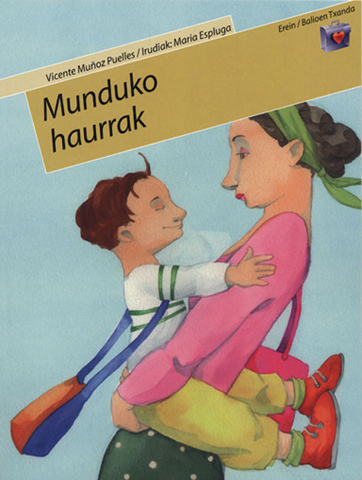 Munduko haurrak, de BRAULIO LLAMERO | portada del libro