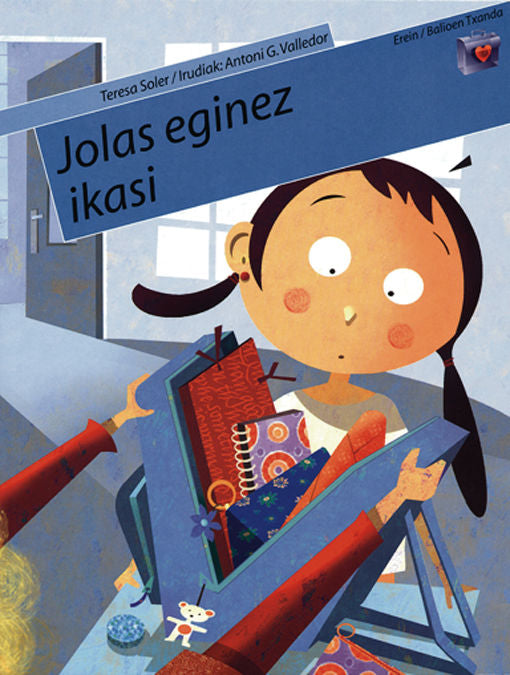 Jolas eginez ikasi, de TERESA SOLER | portada del libro