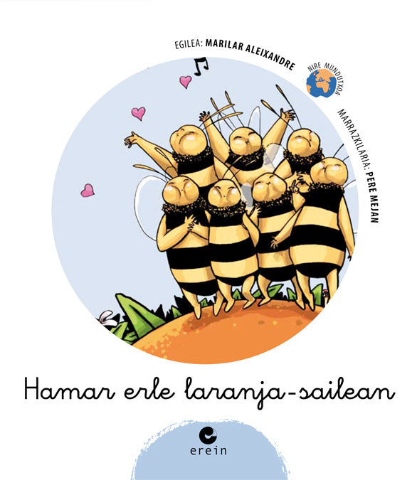 Hamar erle laranja-sailean, de JIMENEZ ALEIXANDRE, MARIA PILAR | portada del libro