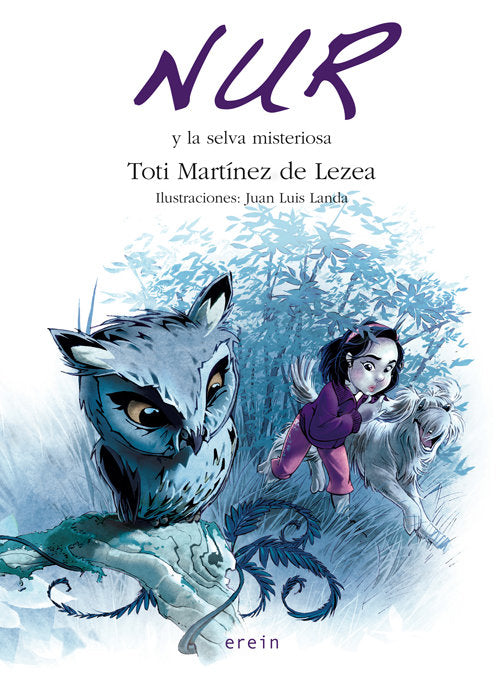 Nur y la selva misteriosa, de Toti Martínez de Lezea | portada del libro