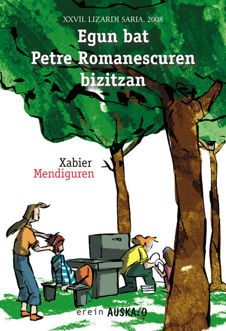 EGUN BAT PETRE ROMANESCUREN BIZITZAN, de MENDIGUREN ELIZEGI, XABIER | portada del libro