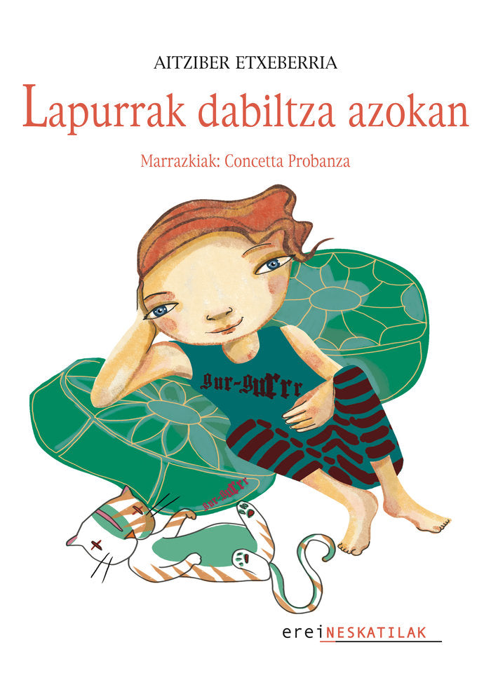 LAPURRAK DABILTZA AZOKAN, de AITZIBER ETXEBERRIA | portada del libro