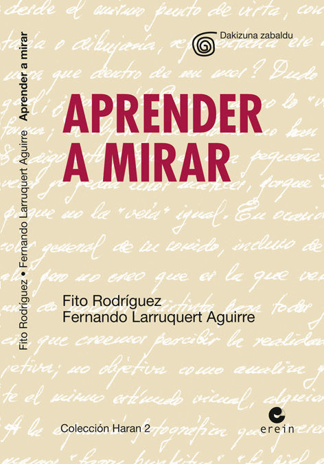 APRENDER A MIRAR, de FITO RODRíGUEZ Y FERNANDO LARRUQUERT | portada del libro