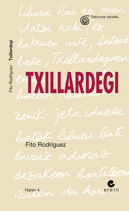 Txillardegi, de FITO RODRIGUEZ | portada del libro