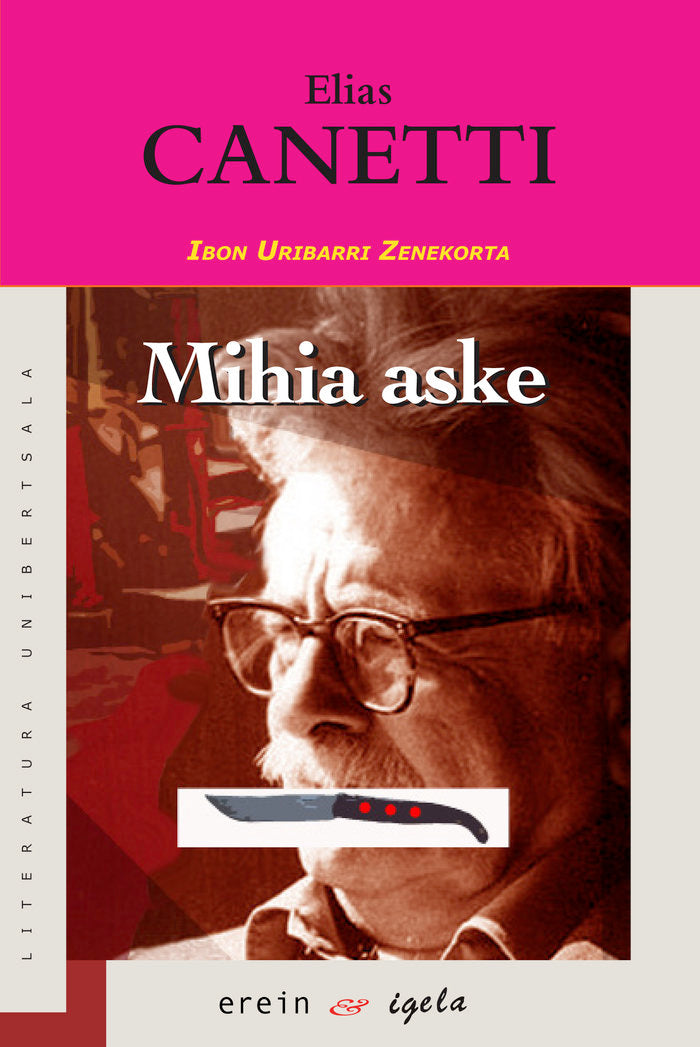 Mihia aske, de ELIAS CANETTI | portada del libro