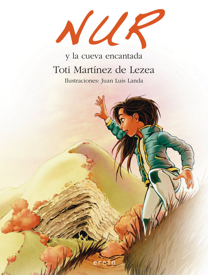 Nur y la cueva encantada, de Toti Martínez de Lezea | portada del libro