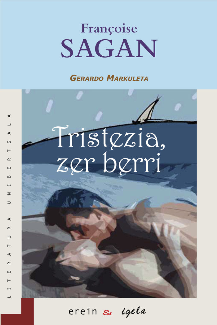 TRISTEZIA, ZER BERRI, de FRANçOSISE SAGAN | portada del libro