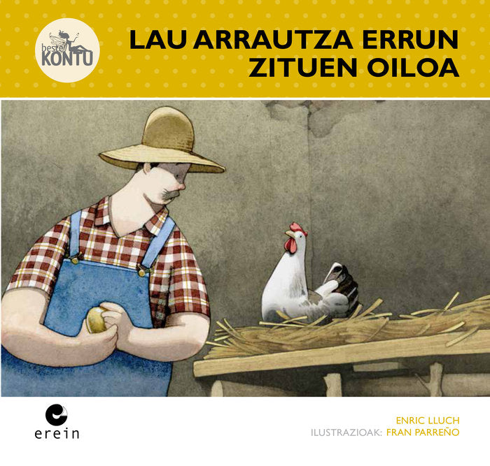 Lau arrautza errun zituen oiloa, de ENRIC LLUCH | portada del libro