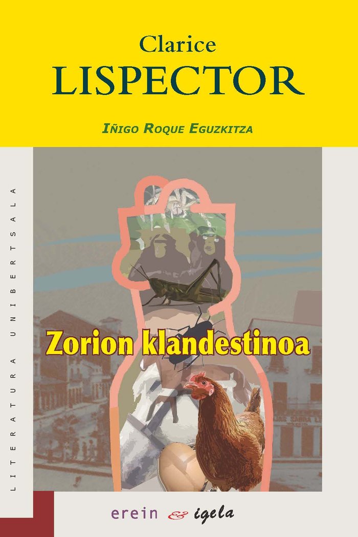 ZORION KLANDESTINOA, de CLARICE LISPECTOR | portada del libro