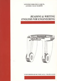 Reading and writing english for engineering, de MIRANDA GARCIA ANTONIO | portada del libro