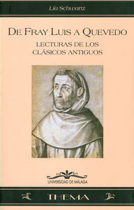 De Fray Luis a Quevedo, de Schwartz, Lía | portada del libro