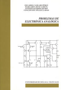 Problemas de electrónica analógica, de Casilari Pérez, Eduardo | portada del libro