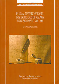Pluma, tintero y papel, de Mendoza García, Eva María | portada del libro