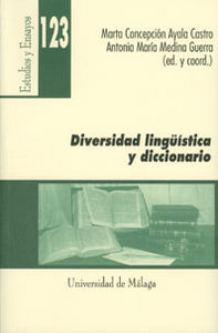 Diversidad lingüística y diccionario, de Ayala Castro, Marta Concepción | portada del libro