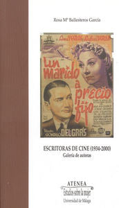 Escritoras de cine (1934-2000), de Ballesteros García, Rosa María | portada del libro