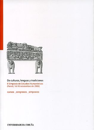 De culturas, lenguas y tradiciones. II Simposio de estudios humanísticos, de Paz Romero Portilla | portada del libro