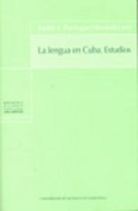 La lengua de Cuba, de Domínguez Hernández | portada del libro
