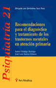 RECOMENDACIONES PARA EL DIAGNóSTICO Y TRATAMIENTO DE LOS, de ISABEL HIDALGO RODRIGO | portada del libro