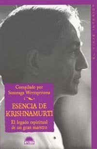 Esencia de Krishnamurti, de Weeraperuma (comp.) | portada del libro