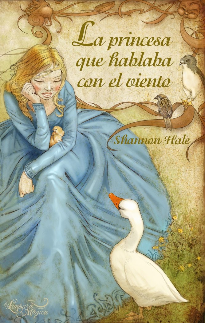 LA PRINCESA QUE HABLABA CON EL VIENTO, de Hale | portada del libro
