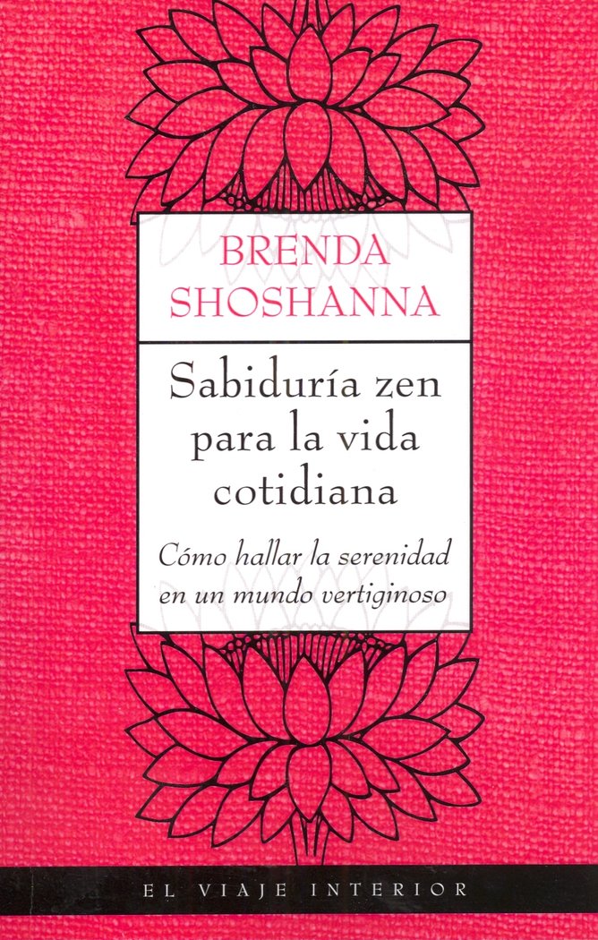 Sabiduría zen para la vida cotidiana, de Shoshanna | portada del libro