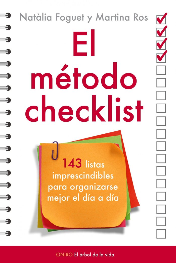 El método checklist, de Foguet Plaza | portada del libro