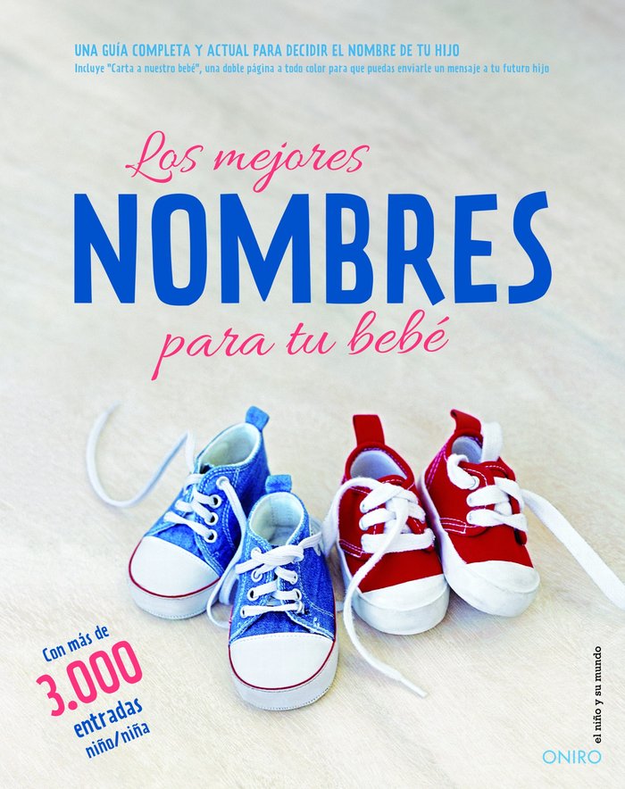 Los mejores nombres para tu bebé, de AA. VV. | portada del libro