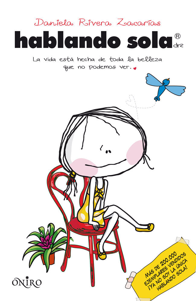 Hablando sola, de Rivera Zacarías | portada del libro