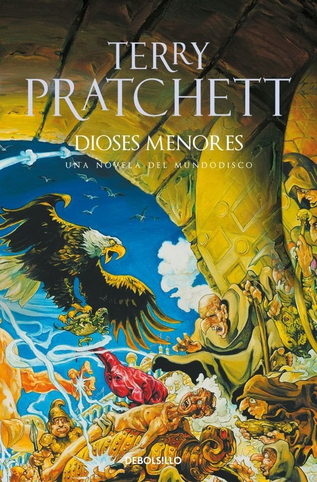 Dioses Menores (Mundodisco 13), de Pratchett, Terry | portada del libro