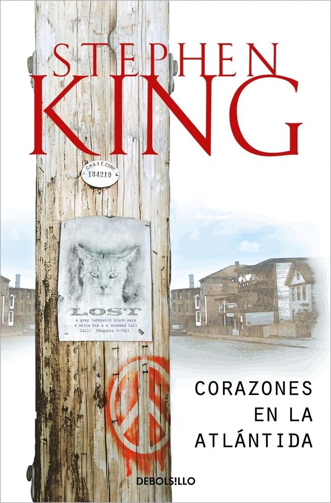 Corazones en la Atlántida, de King, Stephen | portada del libro